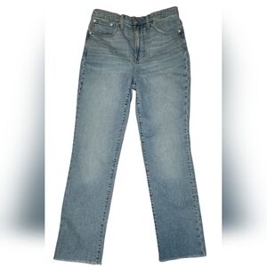 Madewell The Perfect Vintage Jean High Rise Raw-Hem Edition